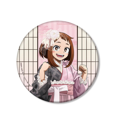 『僕のヒーローアカデミア』描き下ろし 麗日お茶子 花やしきver. BIG缶バッジ