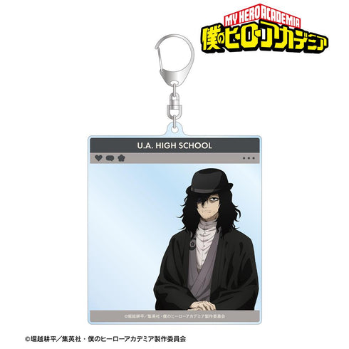 『僕のヒーローアカデミア』描き下ろし 相澤消太 花やしきver. SNS風BIGアクリルキーホルダー