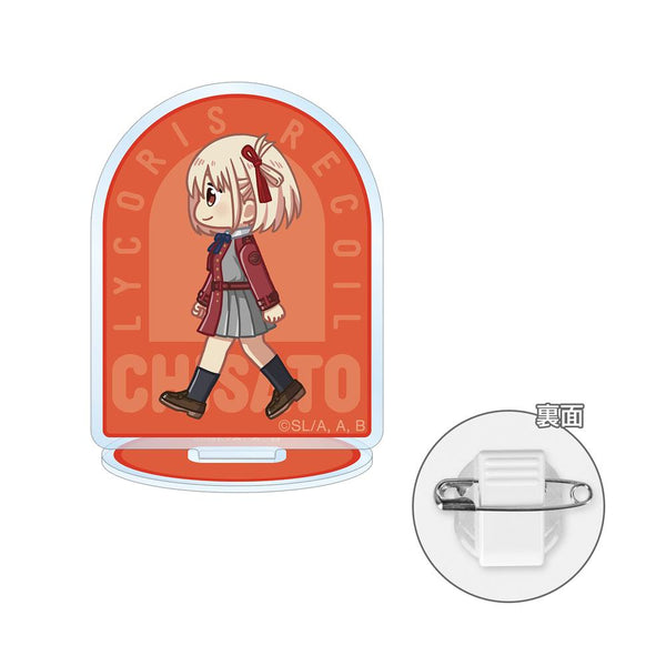『リコリス・リコイル』錦木千束 ちびとこ アクリルスタンドマルチバッジ ver.A【202511再販】