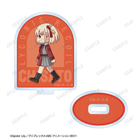 『リコリス・リコイル』錦木千束 ちびとこ アクリルスタンドマルチバッジ ver.A【202511再販】