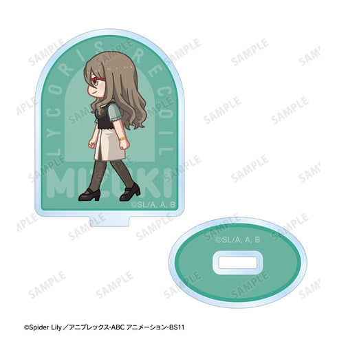 『リコリス・リコイル』中原ミズキ ちびとこ アクリルスタンドマルチバッジ