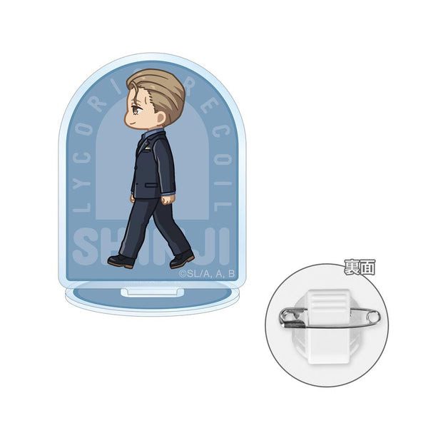 『リコリス・リコイル』吉松シンジ ちびとこ アクリルスタンドマルチバッジ【202511再販】