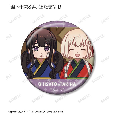 『リコリス・リコイル』トレーディング ゆるコマ メタリック缶バッジ(単位/BOX)【202511再販】