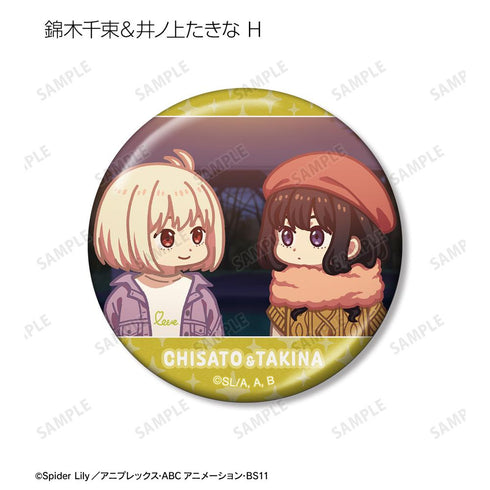 『リコリス・リコイル』トレーディング ゆるコマ メタリック缶バッジ(単位/BOX)【202511再販】