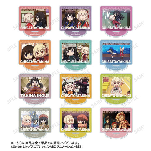 『リコリス・リコイル』錦木千束&井ノ上たきな ゆるコマ アクリルスタンドマルチバッジ ver.D【202511再販】