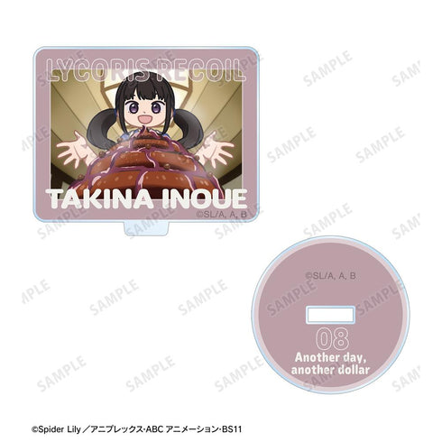 『リコリス・リコイル』井ノ上たきな ゆるコマ アクリルスタンドマルチバッジ【202511再販】
