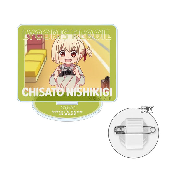 『リコリス・リコイル』錦木千束 ゆるコマ アクリルスタンドマルチバッジ【202511再販】