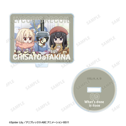 『リコリス・リコイル』錦木千束&井ノ上たきな ゆるコマ アクリルスタンドマルチバッジ ver.G【202511再販】