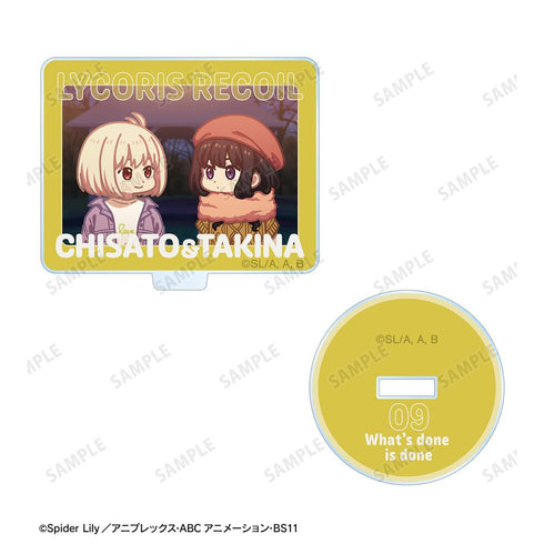 『リコリス・リコイル』錦木千束&井ノ上たきな ゆるコマ アクリルスタンドマルチバッジ ver.H【202511再販】