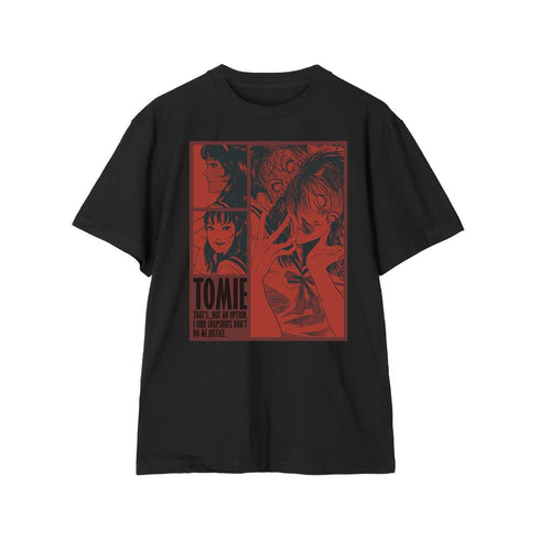『伊藤潤二マニアック』富江 コマTシャツ ver.Aレディース【202508再販】