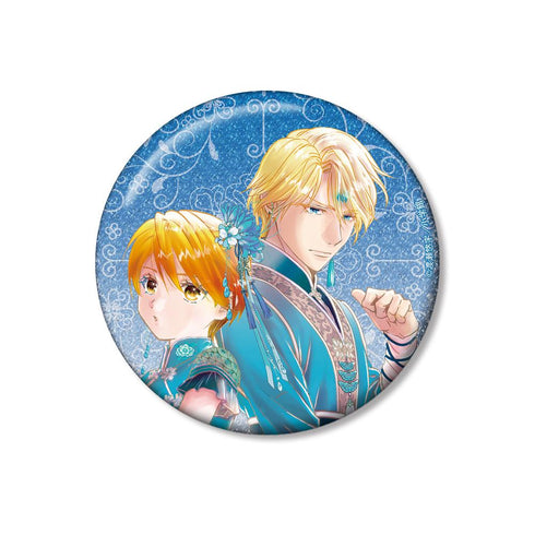 『ふしぎ遊戯』渡瀬悠宇先生 描き下ろし 本郷 唯&心宿 中華衣装ver. 76mmグリッター缶バッジ