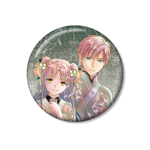 『ふしぎ遊戯』渡瀬悠宇先生 描き下ろし 奥田多喜子&女宿 中華衣装ver. 76mmグリッター缶バッジ【202508再販】