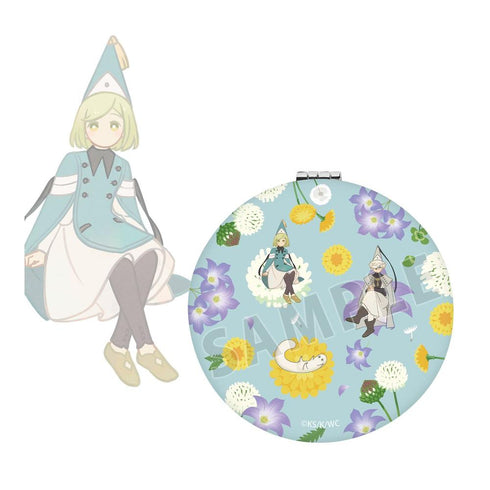 『とんがり帽子のアトリエ』ココ&キーフリー&フデムシ Botania 折りたたみミラー