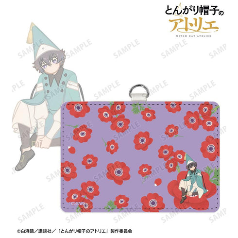 『とんがり帽子のアトリエ』アガット Botania ネックストラップ付き2ポケットパスケース