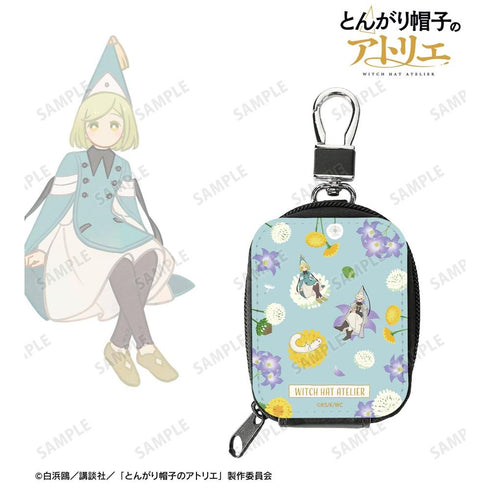 『とんがり帽子のアトリエ』ココ&キーフリー&フデムシ Botania 合皮レザーミニポーチ