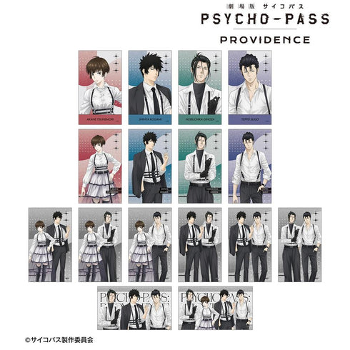 《PSYCHO-PASS 心理测量者 PROVIDENCE》全新绘制 束带风格版 收藏插画卡(单位/盒)