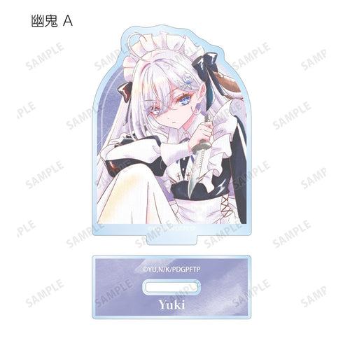 "Making a Living from Death Games" Trading Card Game Ani-Art aqua label Acrylic Stand (Unit/BOX)