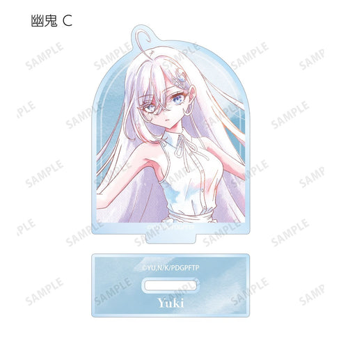 "Making a Living from Death Games" Trading Card Game Ani-Art aqua label Acrylic Stand (Unit/BOX)