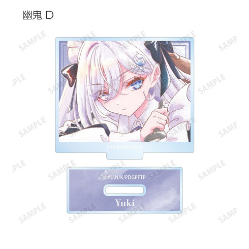 "Making a Living from Death Games" Trading Card Game Ani-Art aqua label Acrylic Stand (Unit/BOX)