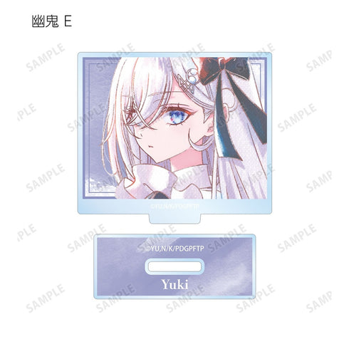 "Making a Living from Death Games" Trading Card Game Ani-Art aqua label Acrylic Stand (Unit/BOX)