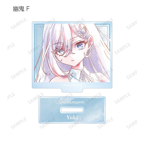 "Making a Living from Death Games" Trading Card Game Ani-Art aqua label Acrylic Stand (Unit/BOX)