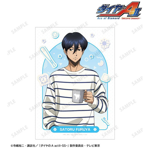 『ダイヤのA actII -Second Season-』描き下ろし 降谷 暁 朝の支度ver. A3マットポスター