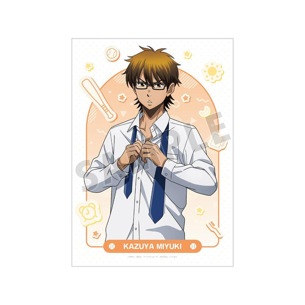 『ダイヤのA actII -Second Season-』描き下ろし 御幸 一也 朝の支度ver. A3マットポスター