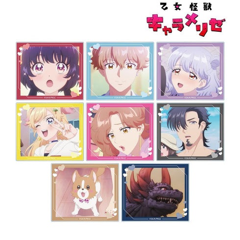 "Maiden Monster Caramelize" Trading Acrylic Cards Featuring Scenes from the Series (Unit: Box)
