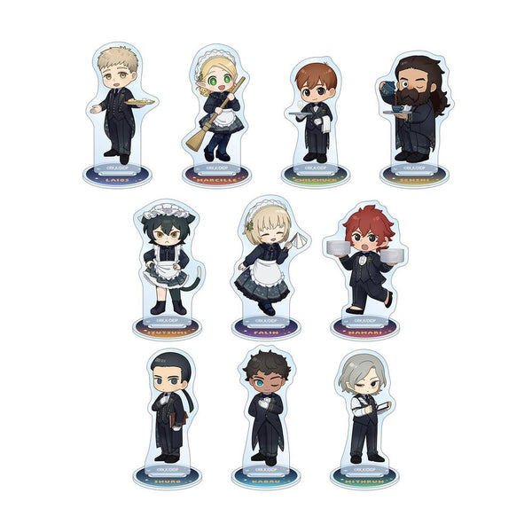 "Dungeon Meals" Trading Mini-Character: Starry Sky Maid & Butler Ver. Acrylic Stand (Unit: Box)