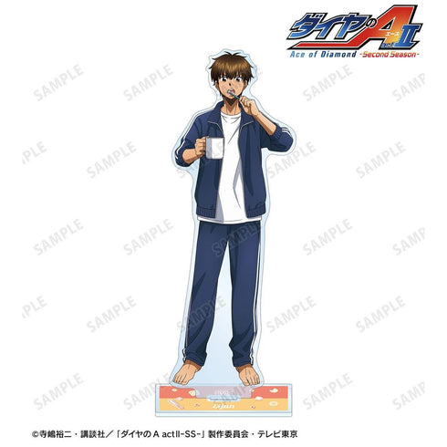 『ダイヤのA actII -Second Season-』描き下ろし 沢村 栄純 朝の支度・着彩ver. BIGアクリルスタンド