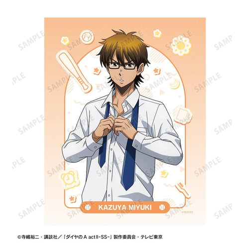 『ダイヤのA actII -Second Season-』描き下ろし 御幸 一也 朝の支度ver. F0号キャンバスボード