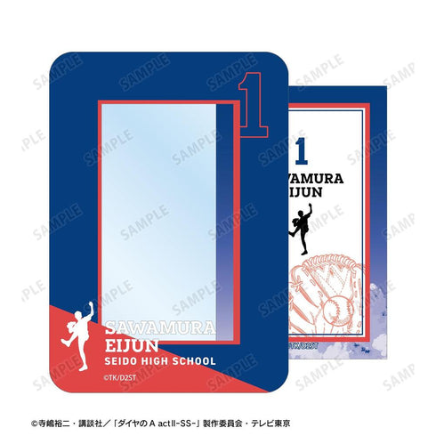 "Diamond no A Act II -Second Season-" Eijun Sawamura-themed A:code Illustration Card & B8; Hard Case Set