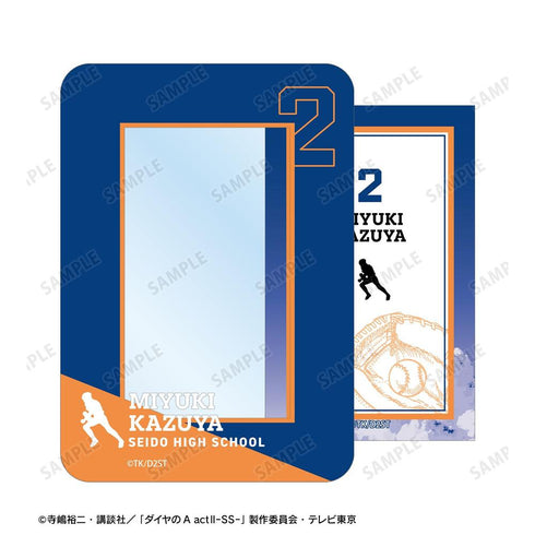 《鑽石王牌 actII -Second Season-》御幸一也主題 A:code 插畫卡&B8;硬質收納盒套組