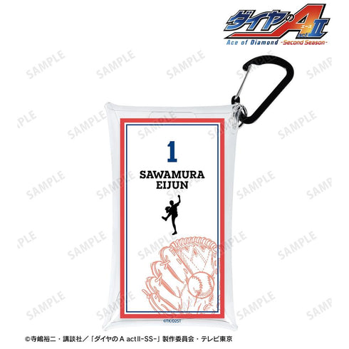 "Diamond no A Act II -Second Season-" Eijun Sawamura-themed A:code Clear Multi-Case