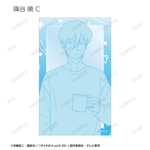 『ダイヤのA actII -Second Season-』描き下ろし 朝の支度ver. トレーディングコンパクトクリアカード(単位/BOX)