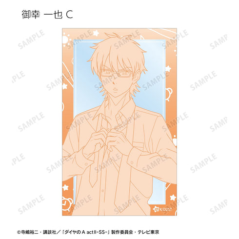『ダイヤのA actII -Second Season-』描き下ろし 朝の支度ver. トレーディングコンパクトクリアカード(単位/BOX)