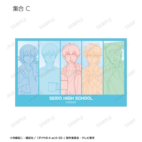 『ダイヤのA actII -Second Season-』描き下ろし 朝の支度ver. トレーディングコンパクトクリアカード(単位/BOX)