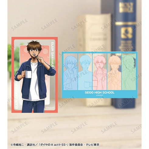 『ダイヤのA actII -Second Season-』描き下ろし 朝の支度ver. トレーディングコンパクトクリアカード(単位/BOX)