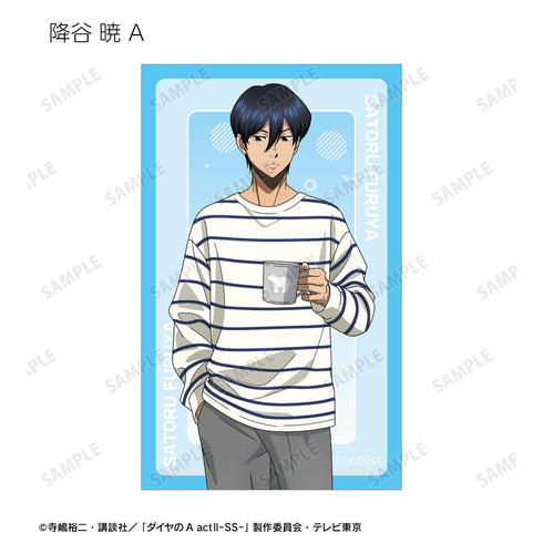 『ダイヤのA actII -Second Season-』描き下ろし 朝の支度ver. トレーディングコンパクトクリアカード(単位/BOX)