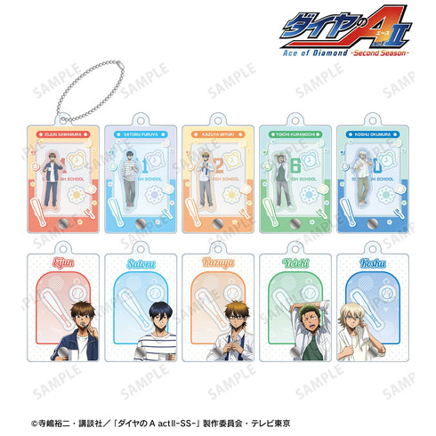 『ダイヤのA actII -Second Season-』描き下ろし 朝の支度ver. トレーディングパーツ付きフレームアクリルチャーム(単位/BOX)