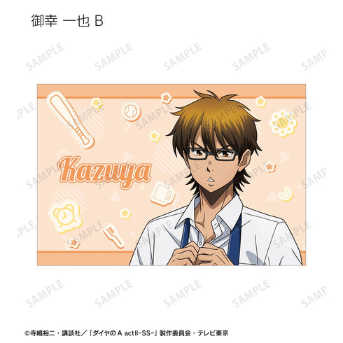 『ダイヤのA actII -Second Season-』描き下ろし 朝の支度ver. トレーディングポストカード(単位/BOX)