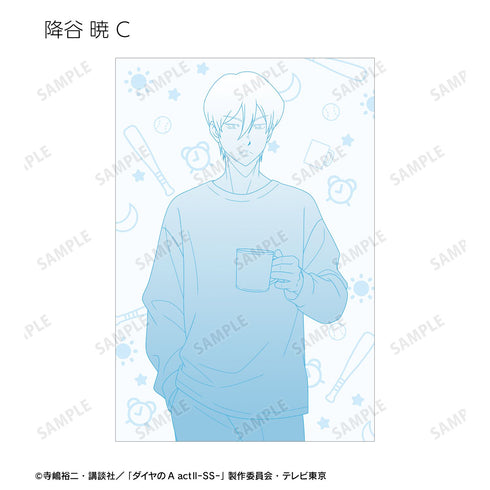 『ダイヤのA actII -Second Season-』描き下ろし 朝の支度ver. トレーディングポストカード(単位/BOX)