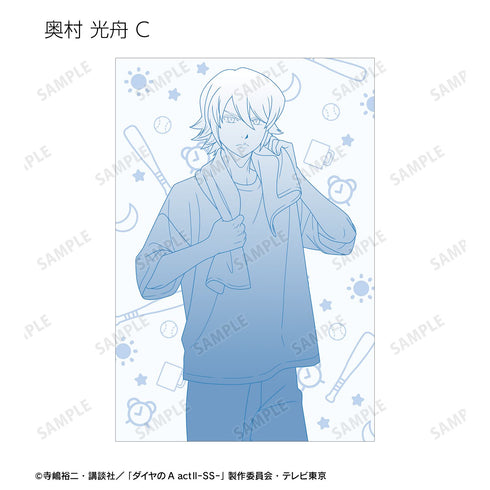 『ダイヤのA actII -Second Season-』描き下ろし 朝の支度ver. トレーディングポストカード(単位/BOX)