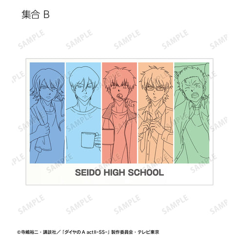 『ダイヤのA actII -Second Season-』描き下ろし 朝の支度ver. トレーディングポストカード(単位/BOX)