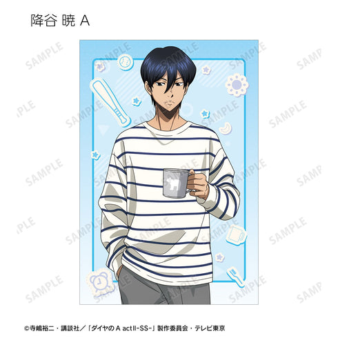 『ダイヤのA actII -Second Season-』描き下ろし 朝の支度ver. トレーディングポストカード(単位/BOX)