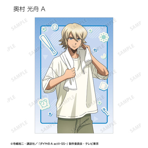 『ダイヤのA actII -Second Season-』描き下ろし 朝の支度ver. トレーディングポストカード(単位/BOX)