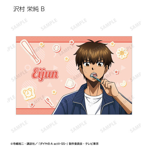 『ダイヤのA actII -Second Season-』描き下ろし 朝の支度ver. トレーディングポストカード(単位/BOX)