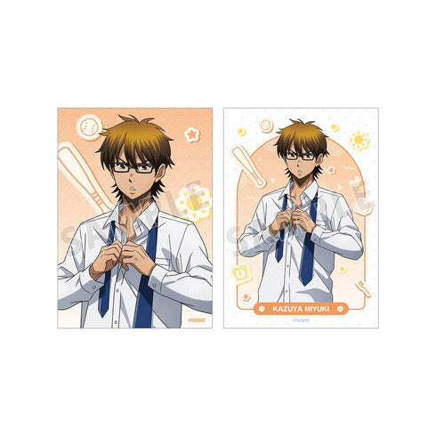 『ダイヤのA actII -Second Season-』描き下ろし 御幸 一也 朝の支度ver. ブロマイド2枚セット