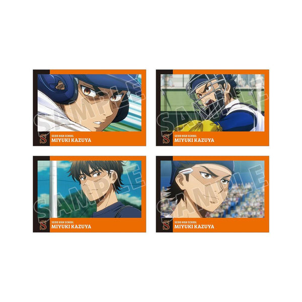 『ダイヤのA actII -Second Season-』御幸 一也 場面写ポストカード4枚セット