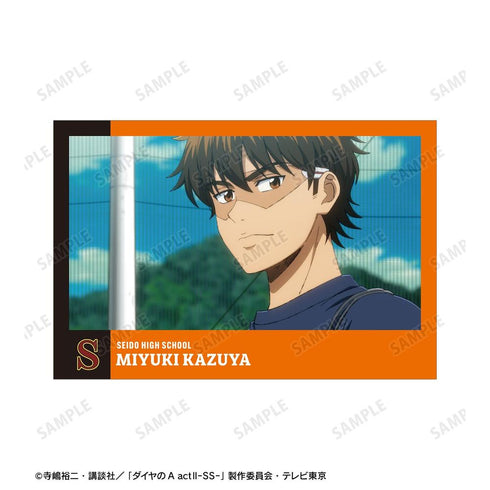 『ダイヤのA actII -Second Season-』御幸 一也 場面写ポストカード4枚セット
